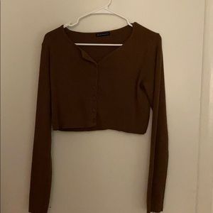 Brandy Brown Cardigan